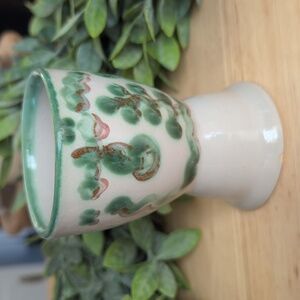 M.A. Hadley Pottery Vintage Stoneware Double Egg Cup